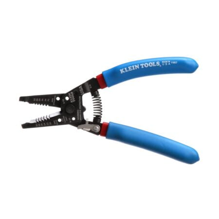 Klein Tools 11057 Wire Cutter / Wire Stripper, Made in USA, Heavy Duty Wire Cutter Strippe - Image 3