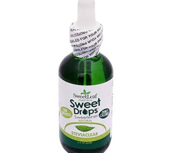 SweetLeaf Sweet Drops Stevia Clear Liquid Stevia Sweetener – Liquid Stevia Drops, Stevia L