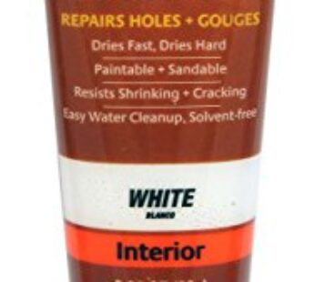 Elmer’s E855 Carpenter’s Wood Filler, 3.25-Ounce Tube, White