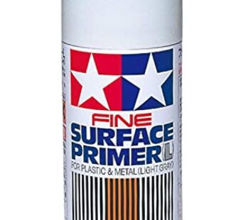 Tamiya Gray Fine Surface Primer L, 180ml Spray Can