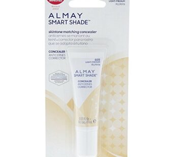 Almay Concealer, Face Makeup, Medium Coverage Concealer, Creamy Finish, Oil Free, Hypoalle