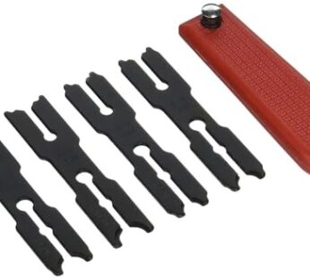 NEIKO 01970A E-Clip Remover & Installer Tool Set | 4 Piece | SAE | 1/4″ to 3/8″