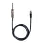 Shure WA302 2' Instrument Cable, 4-Pin Mini Connector (TA4F) to 1/4" Connector