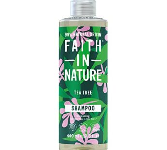 Faith in Nature Tea Tree Shampoo For Normal To Oily Hair 400ml