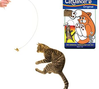 Cat Dancer Products 101 Interactive Cat Toy, Brown