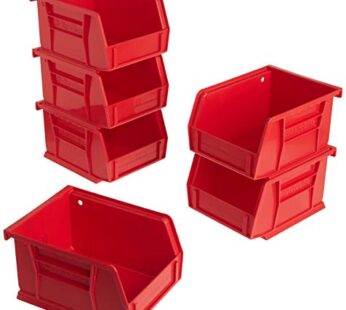 Akro-Mils 30210 AkroBins Plastic Hanging Stackable Storage Organizer Bin, (5-Inch x 4-Inch