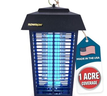 Flowtron Bug Zapper, 1 Acre of Outdoor Coverage with Powerful 40W Bulb & 5600V Instant Kil