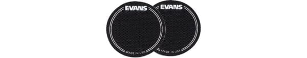 Evans EQ Single Pedal Patch, Black Nylon - Image 2