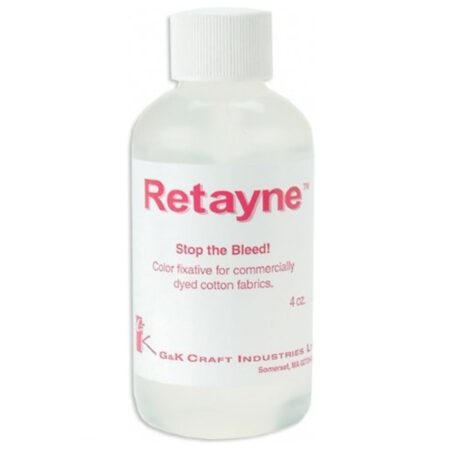 G&K Craft Retayne Color Fixative Original Version 4oz | Best Liquid Color Fixative for Dye