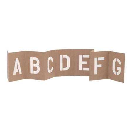 Hy-Ko Prod Co 6" Letter/Number Stencil Set - Image 3