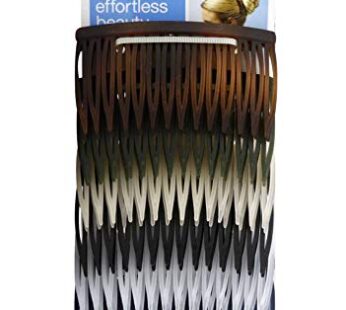 Scunci Effortless Beauty Assorted Side Combs, 12 Count
