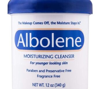 DSE Albolene Moisturizing Cleanser, Unscented, 12 Fluid Ounce
