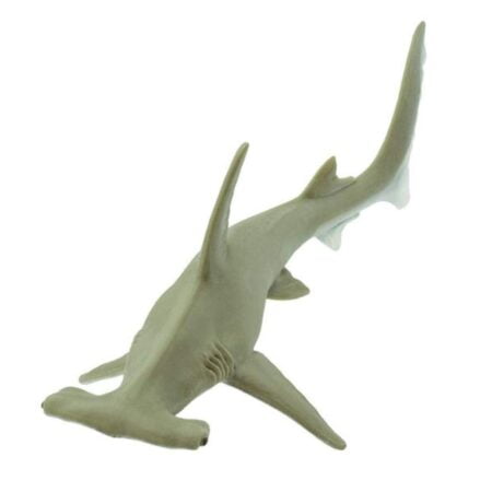 Safari Ltd. Hammerhead Shark Figurine - Detailed 6.5" Plastic Model Figure - Fun Education - Image 3