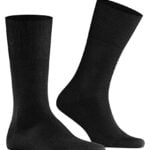 FALKE Men's Airport Socks, Light, Merino Wool Cotton, Crew Length, Classic Formal Socks, T - Image 5