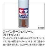 Tamiya Gray Fine Surface Primer L, 180ml Spray Can - Image 3