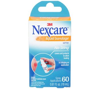 Nexcare No-Sting Liquid Bandage .61 Fluid Ounces, Clear (118-03)