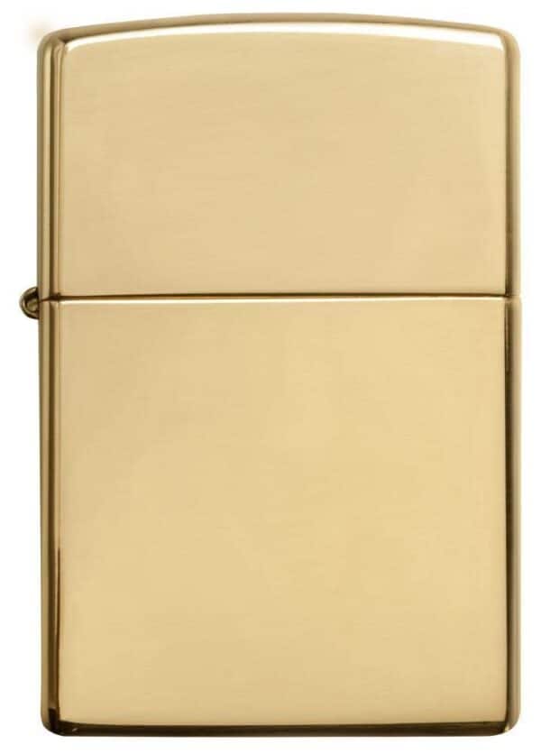 Zippo 254B High Polish Brass Pocket Lighter - Image 2