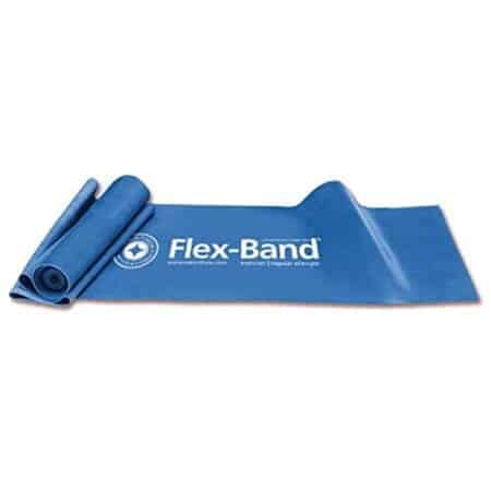 Stott Pilates Flex-Band Exerciser Extra Strength (Blue), 6 Foot 5 inch / 198 cm