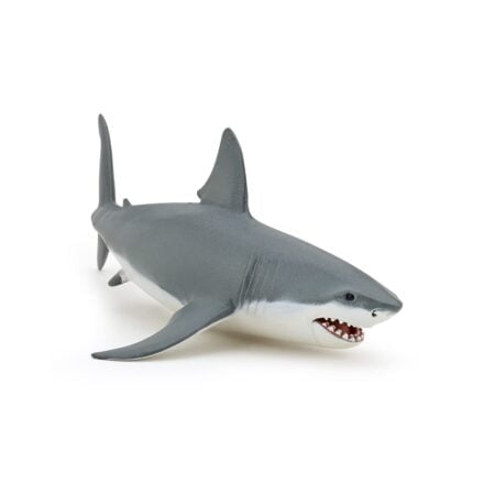 Papo - hand-painted - figurine - Marine Life - White Shark Figure-56002 - Collectible - Fo - Image 8