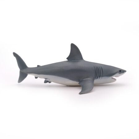 Papo - hand-painted - figurine - Marine Life - White Shark Figure-56002 - Collectible - Fo - Image 5