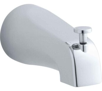 KOHLER K-15136-CP Coralais Diverter Bath Spout, Polished Chrome,0.5″