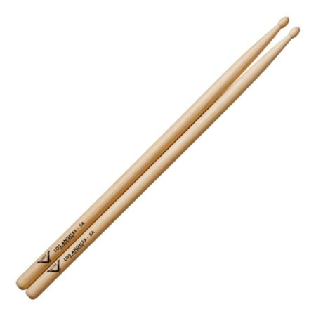 Vater Los Angeles 5A Wood Tip Hickory Drum Sticks, Pair