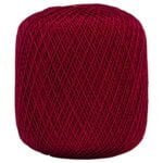Coats Crochet Aunt Lydia's Crochet, Cotton Classic Size 10, Burgundy (154-492) - Image 2