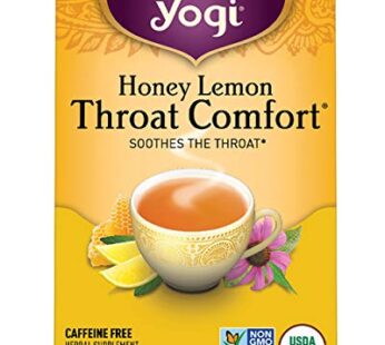 Yogi Tea, Honey Lemon Throat Comfort, 16 Count