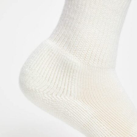 Thorlos TX Max Cushion Crew Tennis Socks, White (1 Pair), Large - Image 6