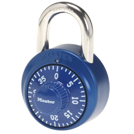 Master Lock 1-7/8 in (48 mm) wide Combination Padlock with Aluminum Cover, 3/4 in (19 mm s
