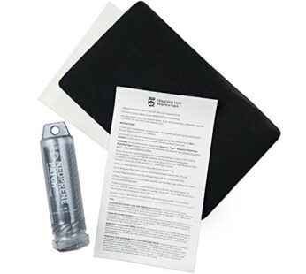 GEAR AID Wetsuit Repair Kit with Neoprene Patch, Fix Seams and Tears , Black , 6? x 10″