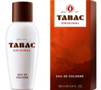 Tabac Maurer & Wirtz Tabac Original Eau de Cologne Splash for Men, 3.4 Ounce