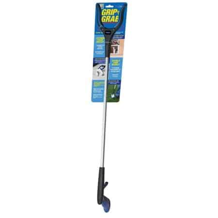 Ettore Grip'n Grab: Multi-Purpose Reach Tool with Rotating Rubber Grip Head, Blue - Image 2