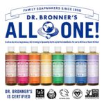 Dr. Bronner's - Pure-Castile Liquid Soap (Almond, 8 ounce) - Made with Organic Oils, 18-in-1 Uses: Face, Body, Hair, Laundry, Pets and Dishes, Concentrated, Vegan, Non-GMO - Image 6