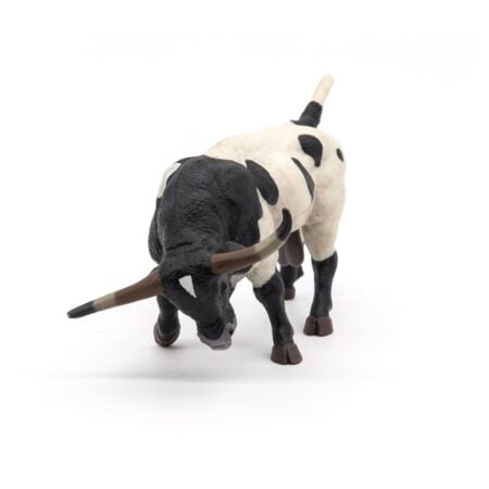 Papo Farmyard Friend Figure, Texan Bull - Image 4