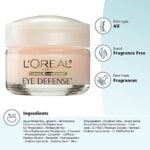 L'Oreal Paris Dermo-Expertise Eye Defense Eye Cream with Caffeine and Hyaluronic Acid 0.5 - Image 9