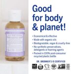 Dr. Bronner's - Pure-Castile Liquid Soap (Lavender, 2 ounce) - Made with Organic Oils, 18- - Image 4