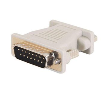 C2G 02902 Mac DB15 Male to VGA (HD15) Female Adapter, Beige