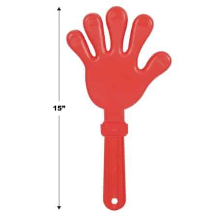 Beistle Red Giant Hand Clapper - Image 3