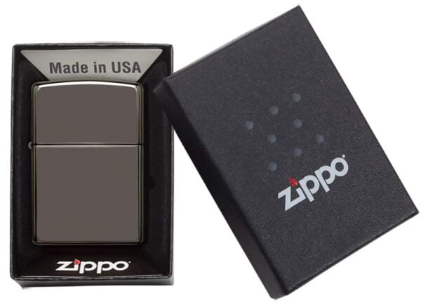 Zippo Classic Black Ice Pocket Lighter - Image 6