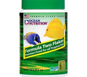 Ocean Nutrition Formula 2 Flake Fish Food 5.5 Ounces (154 Grams) Jar | Saltwater Marine Aq