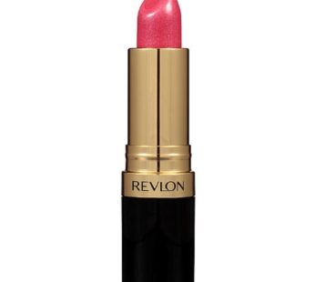 Revlon Super Lustrous Lipstick with Vitamin E and Avocado Oil, Pearl Lipstick in Pink, 430