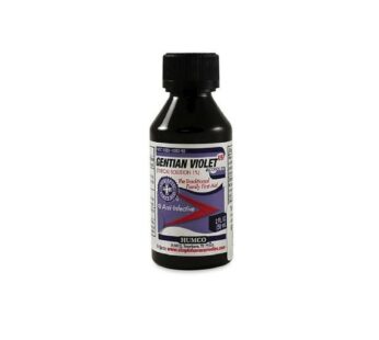 Humco K967380 Gentian Violet (TOPICAL SOLUTION 1%) 2 FL OZ, Pack of 1