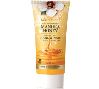 Wild Ferns Manuka Honey Special Care Hand & Nail Conditioning Cr?me, 94% Natural, 85 milli