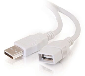 C2G Legrand USB Long Extension Cable, USB A to A Cable, Black Plug and Play Cable, 2 Meter