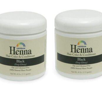 Rainbow Research Henna Persian Black 4 Oz, 2 pack