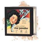 Palladio Rice Powder, Natural, Loose Setting Powder, Absorbs Oil, Leaves Face Looking and