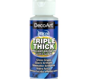 Triple Thick Brilliant Brush-On Gloss Glaze 2oz