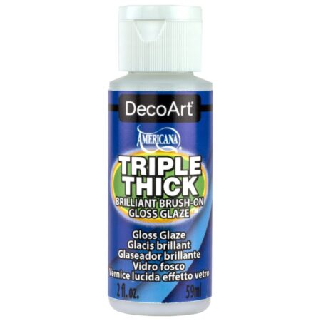 Triple Thick Brilliant Brush-On Gloss Glaze 2oz