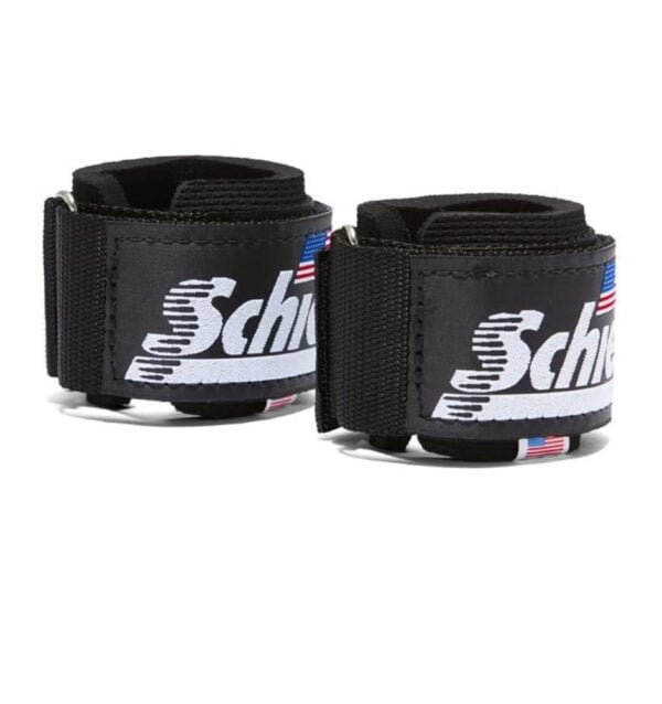 Schiek Sports Model 1100-WS Extra-Wide Wrist Straps - Black